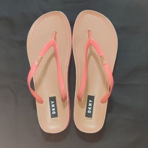 DKNY Flip Flops Pinkish/Orangish
